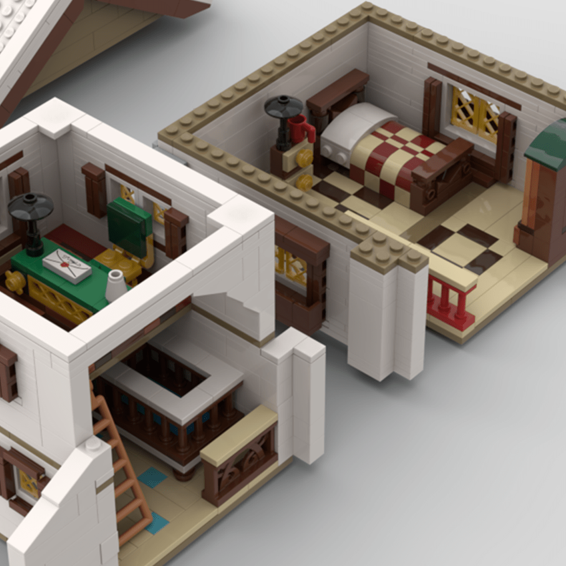 MOC - 201818 Family Cottage Klemmbausteine - LesDiy - Klemmbausteine