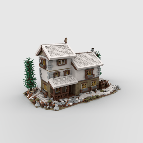 MOC - 201818 Family Cottage Klemmbausteine - LesDiy - Klemmbausteine