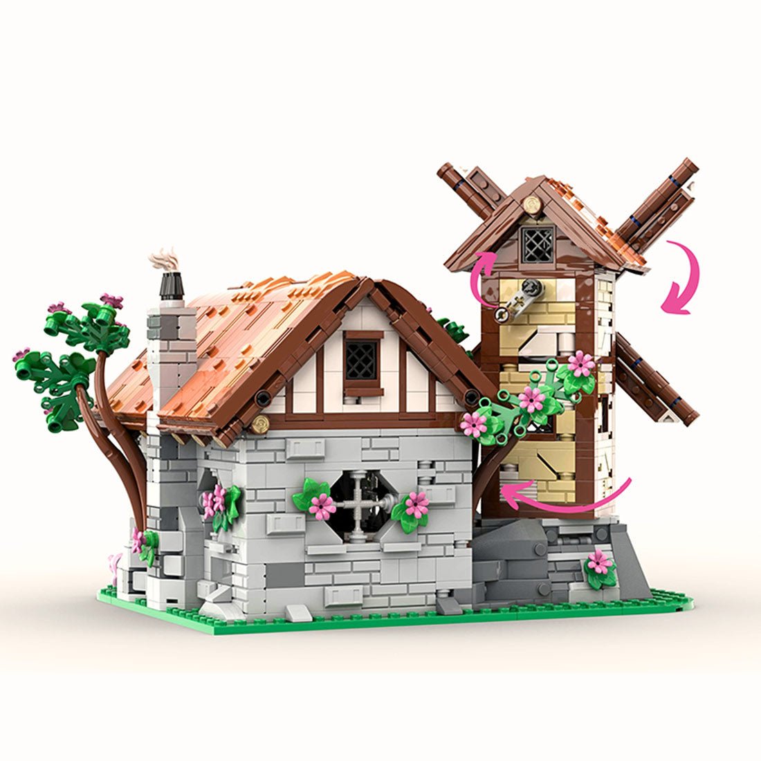 MOC - 201861 Blacksmith's Breeze Klemmbausteine - LesDiy - Klemmbausteine