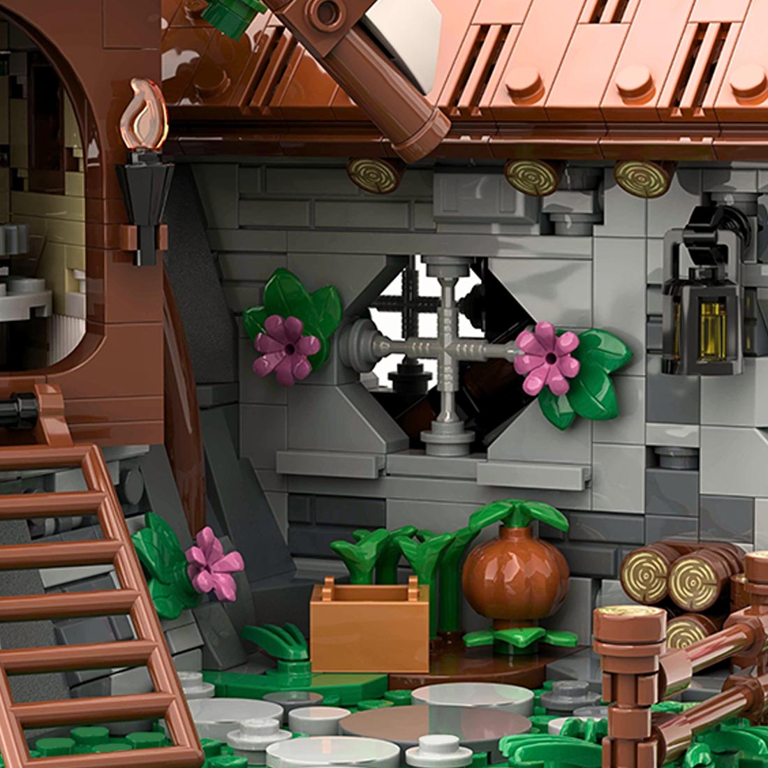 MOC - 201861 Blacksmith's Breeze Klemmbausteine - LesDiy - Klemmbausteine