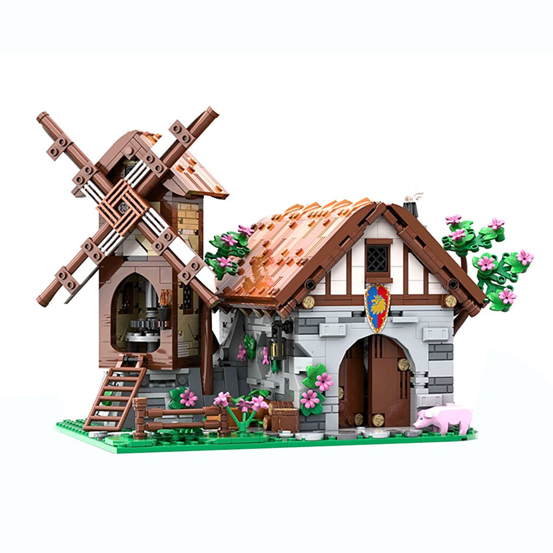 MOC - 201861 Blacksmith's Breeze Klemmbausteine - LesDiy - Klemmbausteine