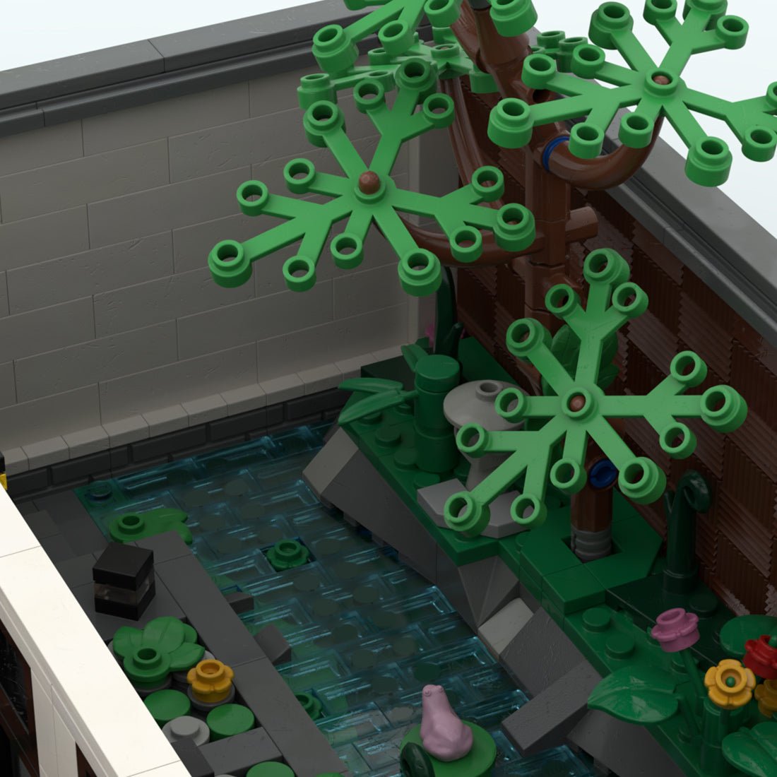 MOC - 202019 Modern House Concept Klemmbausteine - LesDiy - Klemmbausteine