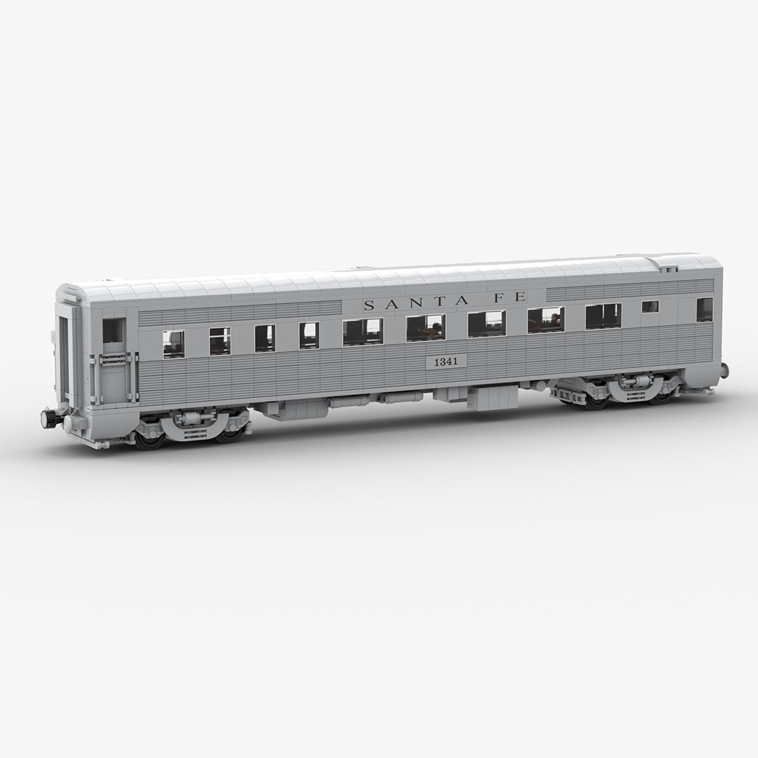 MOC - 202248 Santa Fe Super Chief Car Set 1 Klemmbausteine - LesDiy - Klemmbausteine