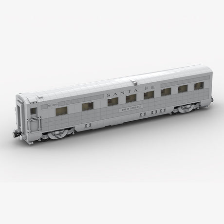MOC - 202248 Santa Fe Super Chief Car Set 1 Klemmbausteine - LesDiy - Klemmbausteine
