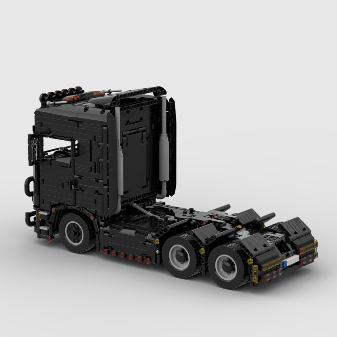 MOC - 202330 Scania 770s (Black)Klemmbausteine - LesDiy - Klemmbausteine