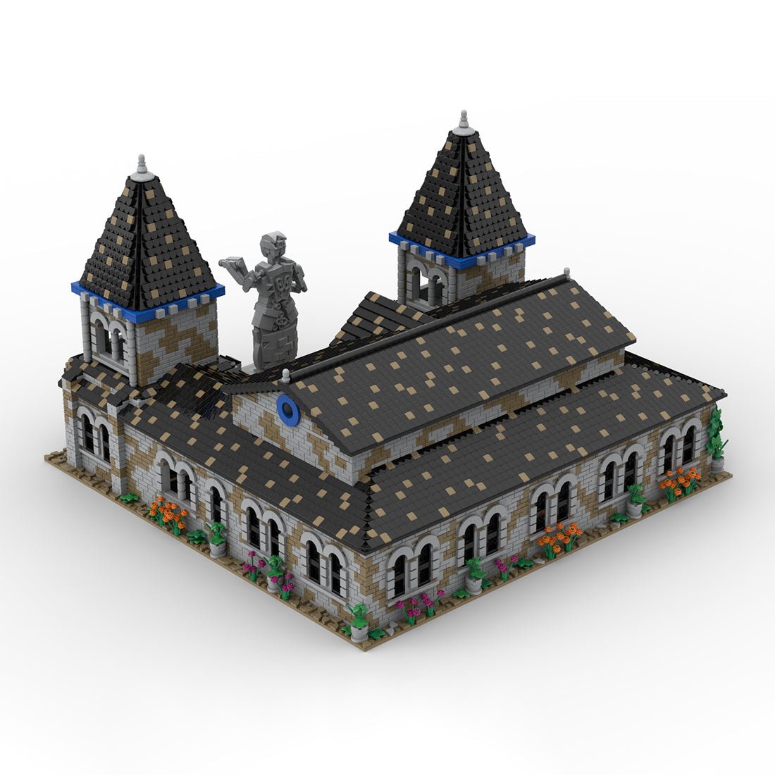 MOC - 203285 Age of Empires - University (Western European) Klemmbausteine - LesDiy - Klemmbausteine