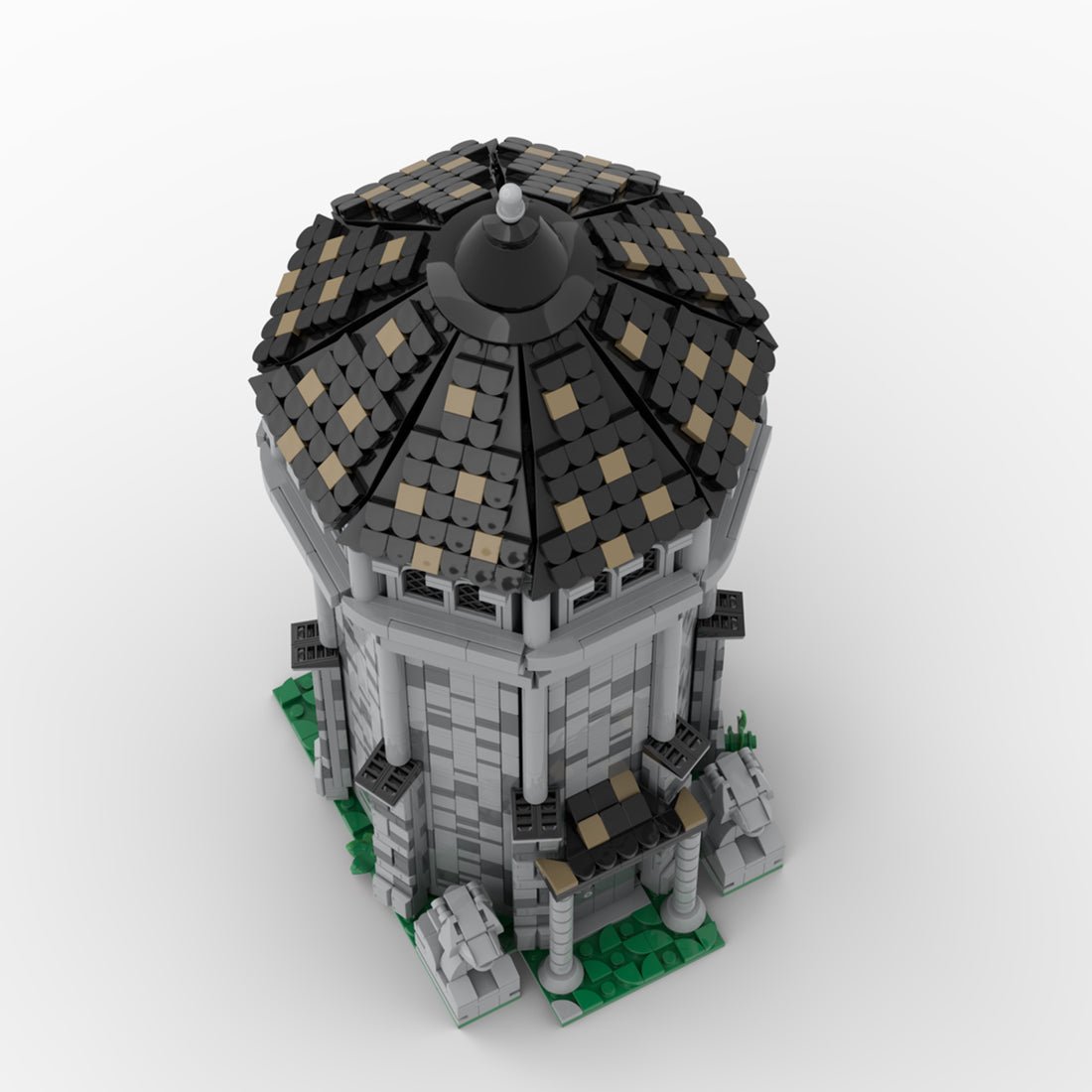 MOC - 203324 Age of Empires - Keep (Western European) Klemmbausteine - LesDiy - Klemmbausteine