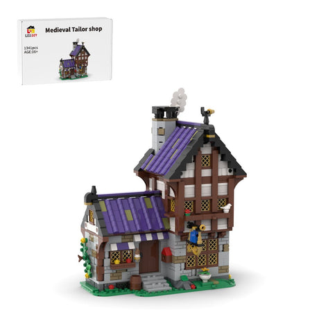 MOC - 203404 Medieval Tailor Klemmbausteine - LesDiy - Klemmbausteine