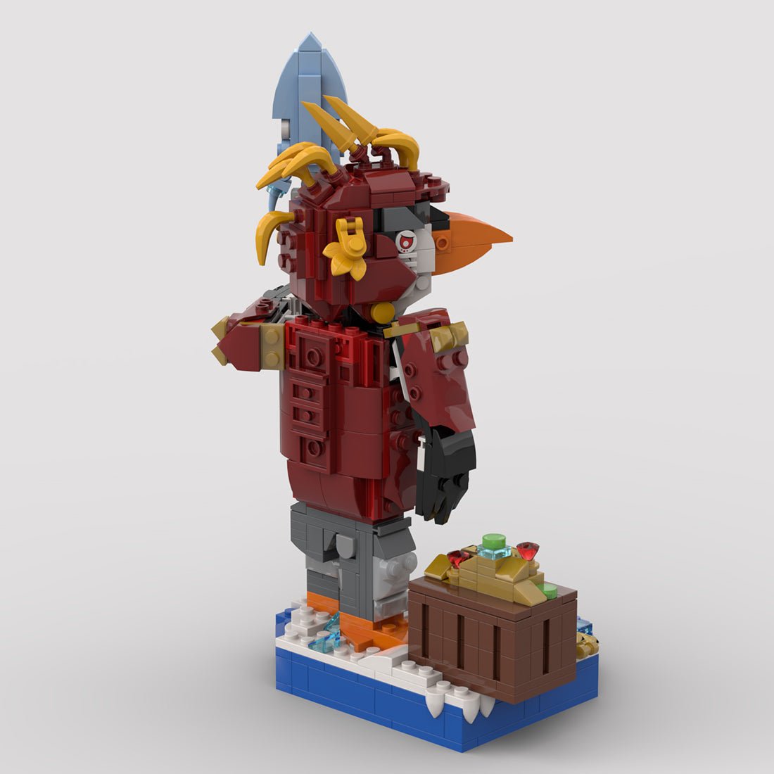 MOC - 203850 The King Penguin's Royal Guard (King Collection part 2/3) Klemmbausteine - LesDiy - Klemmbausteine