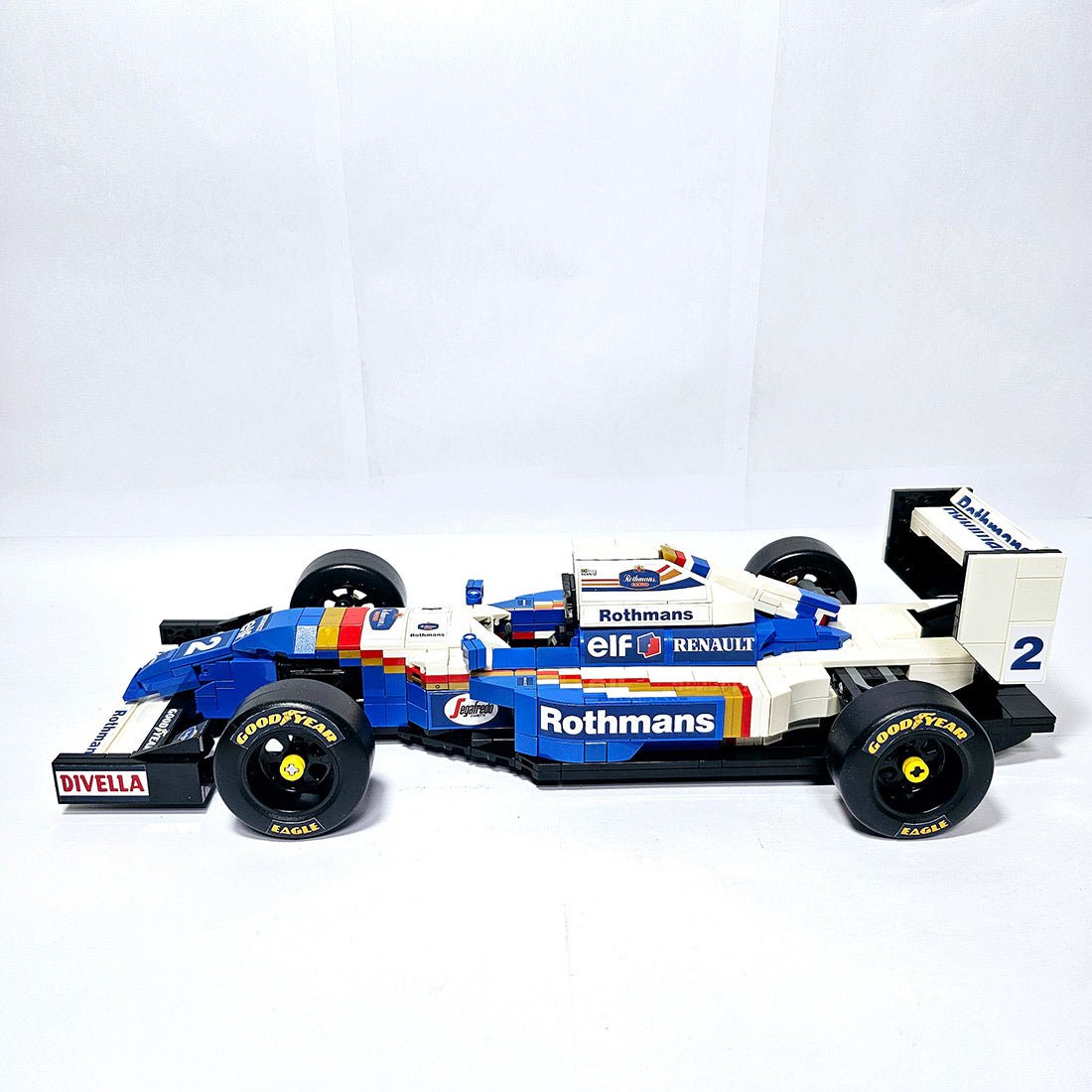 MOC - 204492 Williams FW16 - Ayrton Senna Tribute(4) Klemmbausteine - LesDiy - Klemmbausteine