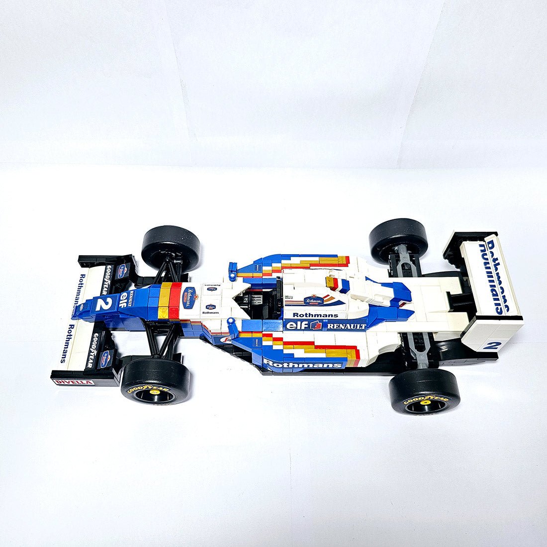 MOC - 204492 Williams FW16 - Ayrton Senna Tribute(4) Klemmbausteine - LesDiy - Klemmbausteine