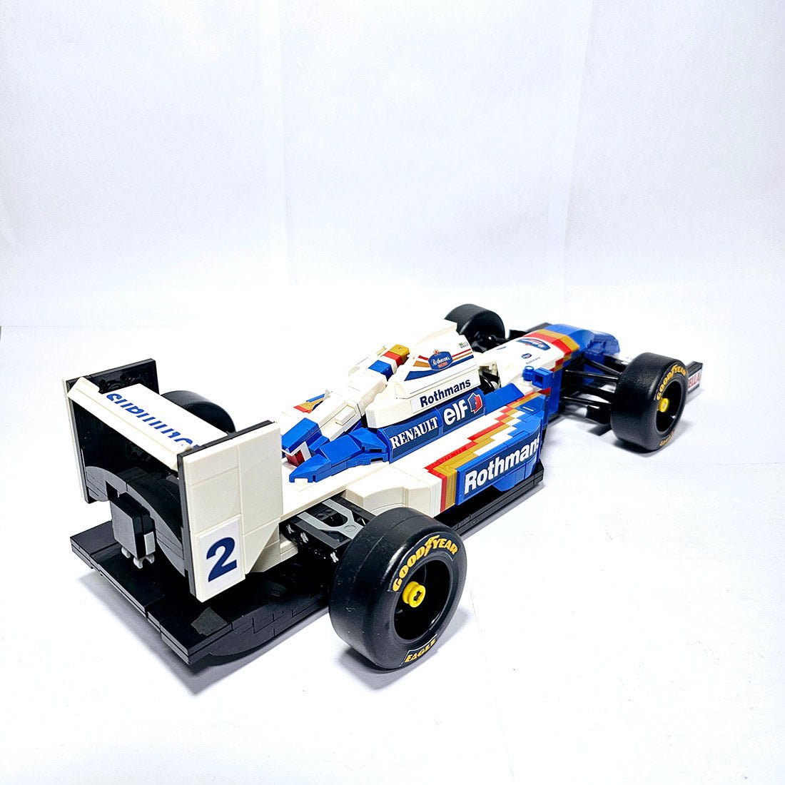 MOC - 204492 Williams FW16 - Ayrton Senna Tribute(4) Klemmbausteine - LesDiy - Klemmbausteine