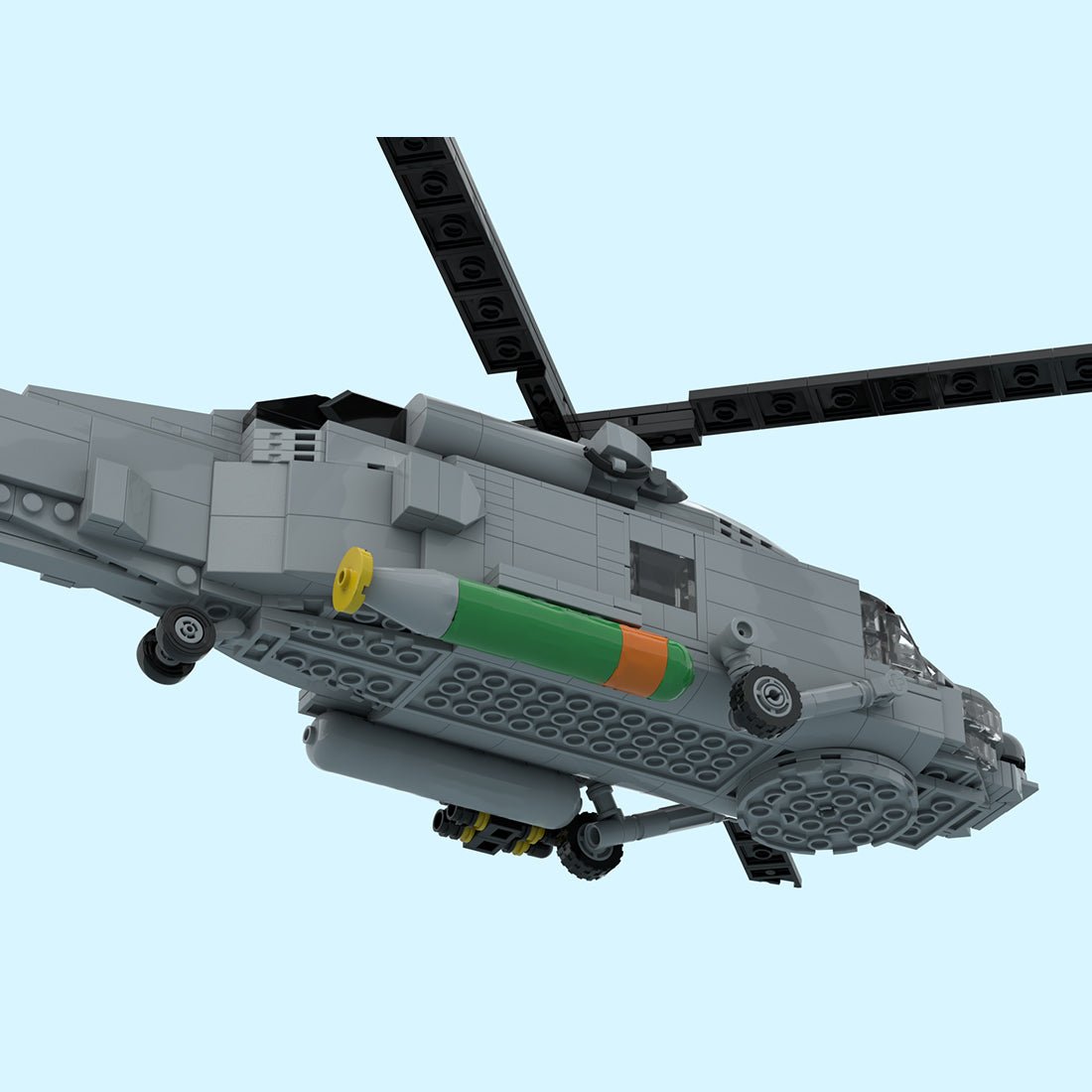 MOC - 204867 MH - 60R Seahawk Klemmbausteine - LesDiy - Klemmbausteine