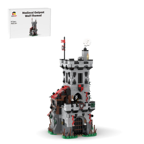 MOC - 205981 Wolfpack Outpost Klemmbausteine - LesDiy - Klemmbausteine