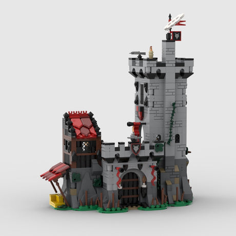 MOC - 205981 Wolfpack Outpost Klemmbausteine - LesDiy - Klemmbausteine