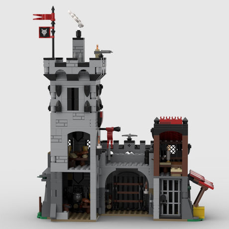 MOC - 205981 Wolfpack Outpost Klemmbausteine - LesDiy - Klemmbausteine