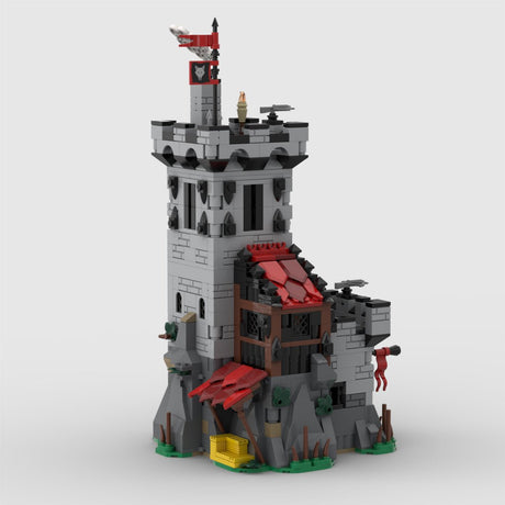 MOC - 205981 Wolfpack Outpost Klemmbausteine - LesDiy - Klemmbausteine