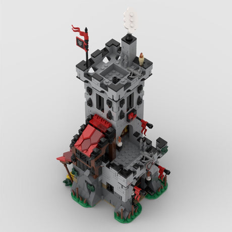 MOC - 205981 Wolfpack Outpost Klemmbausteine - LesDiy - Klemmbausteine