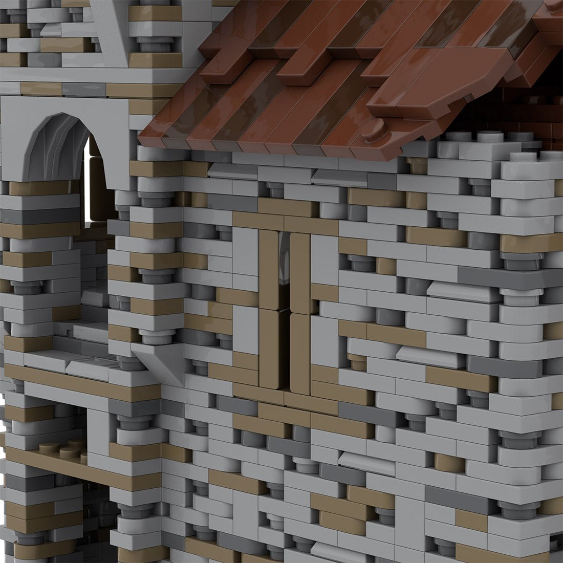 MOC - 206448 Building 02 Castle Hohengeroldseck Klemmbausteine - LesDiy - Klemmbausteine