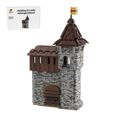 MOC - 206448 Building 02 Castle Hohengeroldseck Klemmbausteine - LesDiy - Klemmbausteine