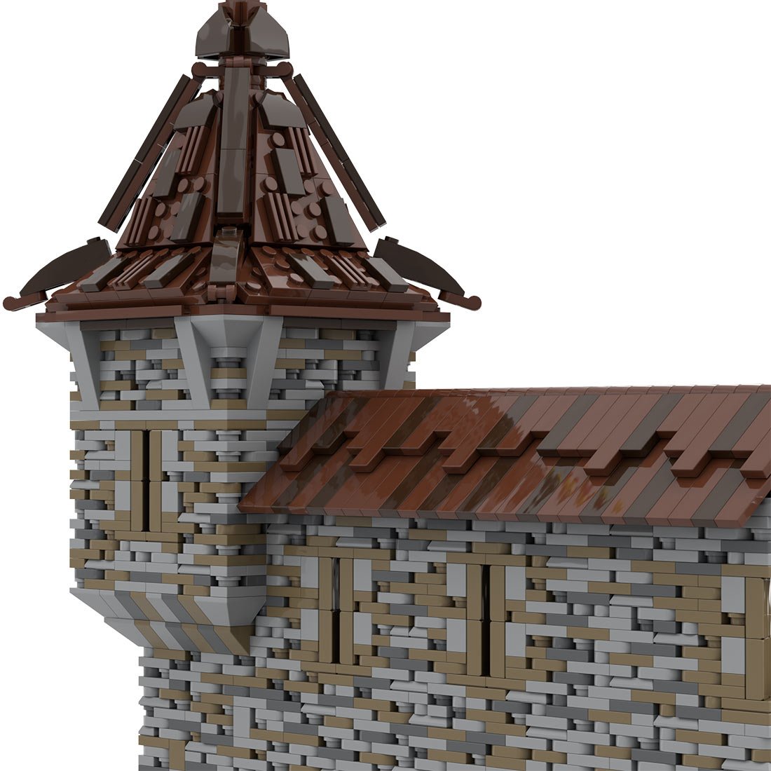 MOC - 206483 Building 03 Castle Hohengeroldseck Klemmbausteine - LesDiy - Klemmbausteine