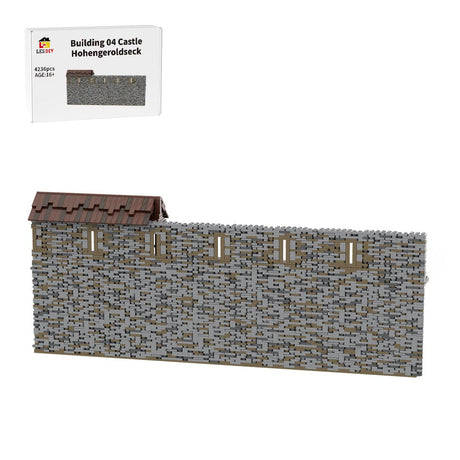 MOC - 206490 Building 04 Castle Hohengeroldseck Klemmbausteine - LesDiy - Klemmbausteine