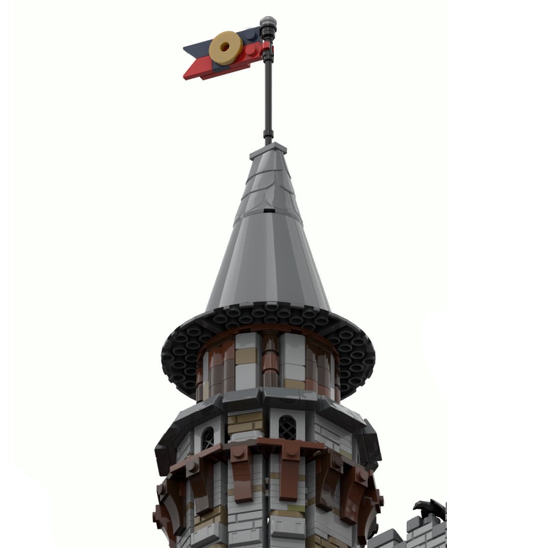 MOC - 206892 Medieval Castle Klemmbausteine - LesDiy - Klemmbausteine