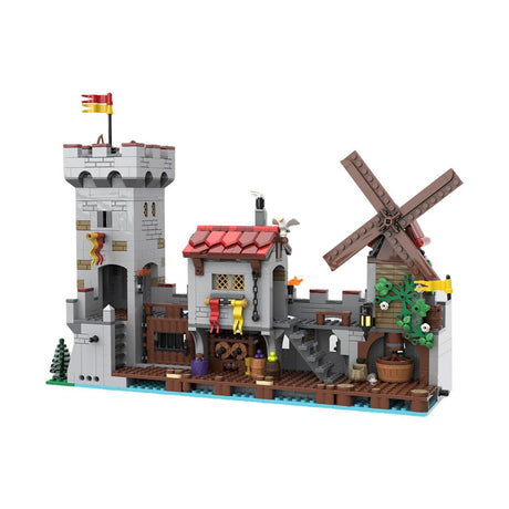 MOC - 206939 Medieval Seaside Market Extra Modules Klemmbausteine - LesDiy - Klemmbausteine