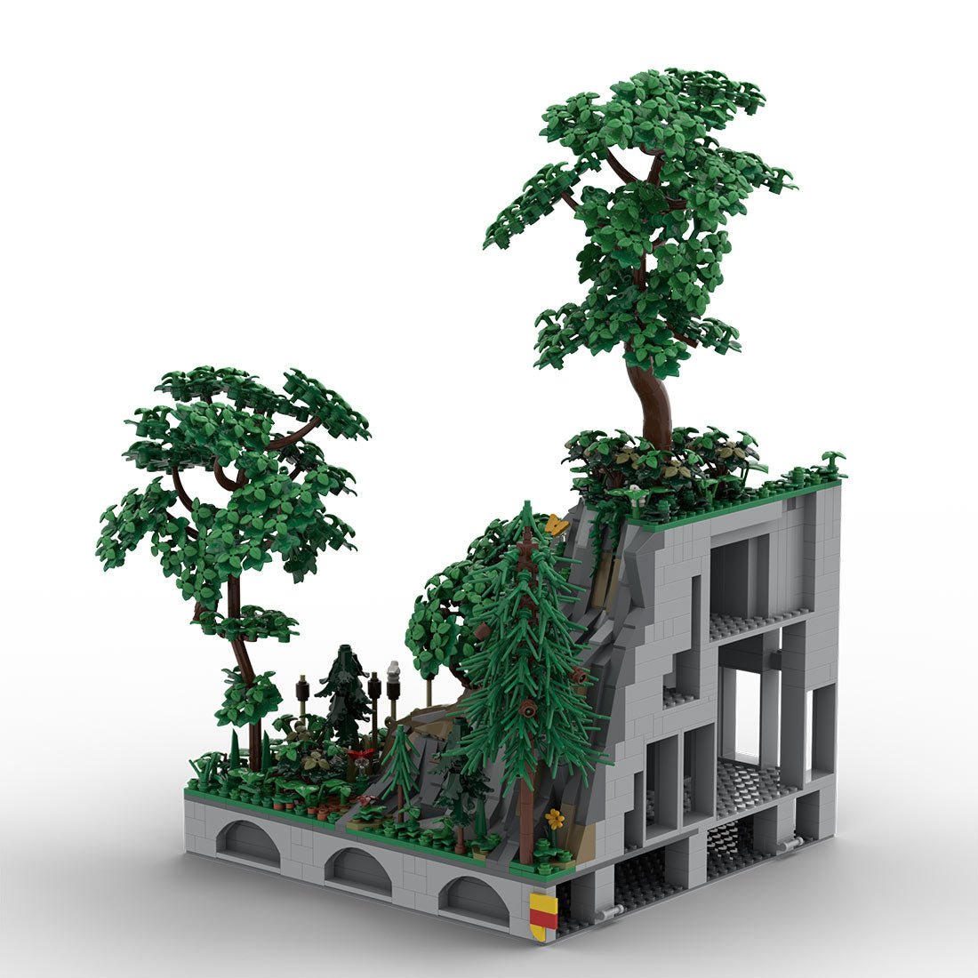 MOC - 207594 A1 Castle Hohengeroldseck Klemmbausteine - LesDiy - Klemmbausteine