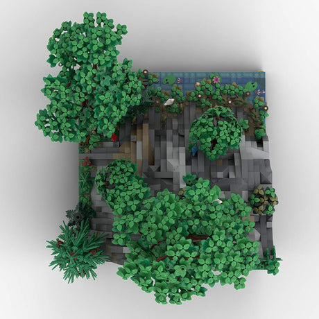 MOC - 207594 A1 Castle Hohengeroldseck Klemmbausteine - LesDiy - Klemmbausteine