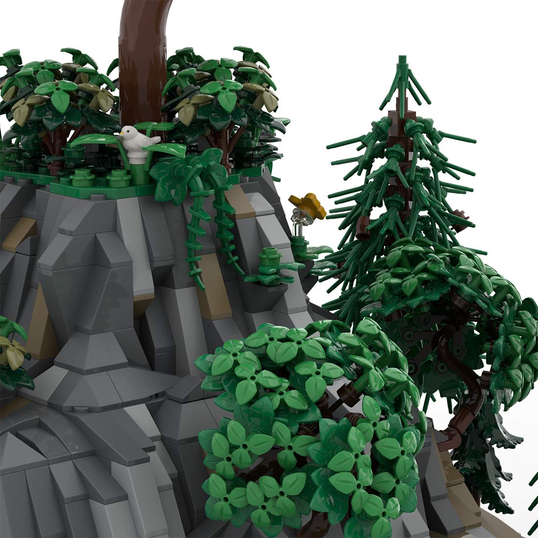 MOC - 207594 A1 Castle Hohengeroldseck Klemmbausteine - LesDiy - Klemmbausteine