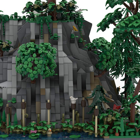 MOC - 207594 A1 Castle Hohengeroldseck Klemmbausteine - LesDiy - Klemmbausteine