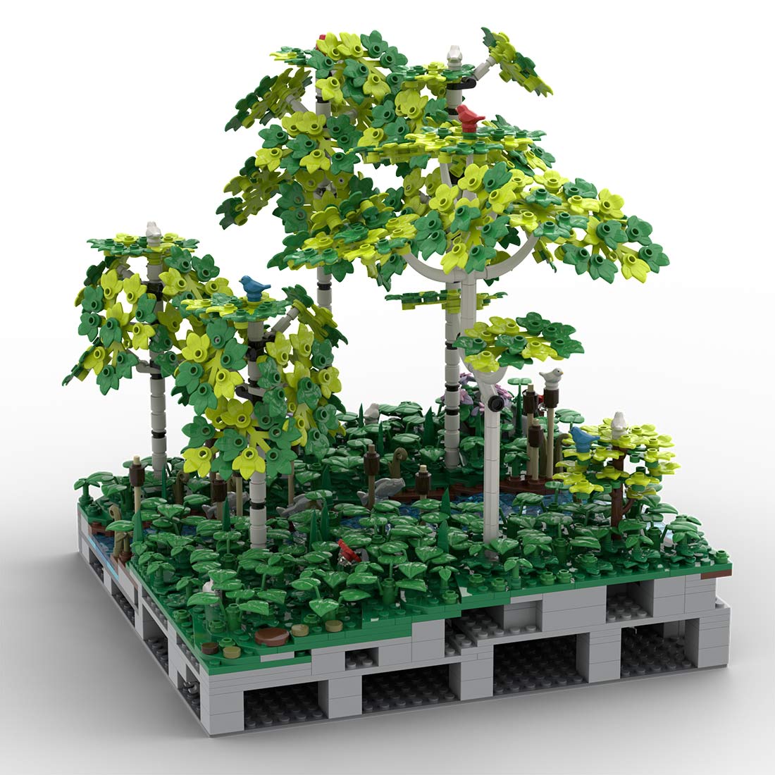 MOC - 207694 A12 Castle Hohengeroldseck Klemmbausteine - LesDiy - Klemmbausteine