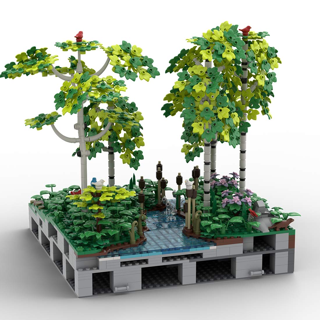 MOC - 207694 A12 Castle Hohengeroldseck Klemmbausteine - LesDiy - Klemmbausteine