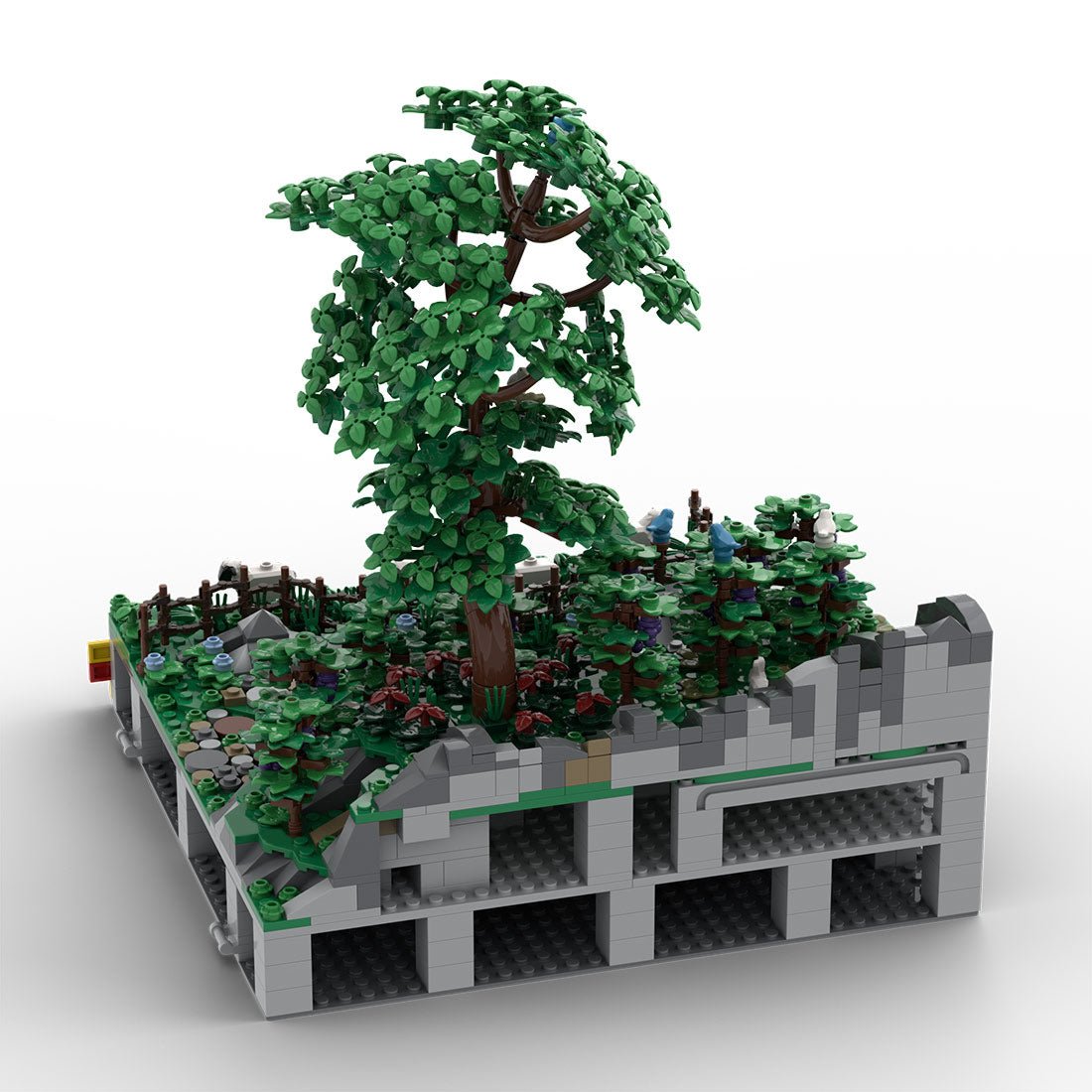 MOC - 207707 A6 Castle Hohengeroldseck Klemmbausteine - LesDiy - Klemmbausteine