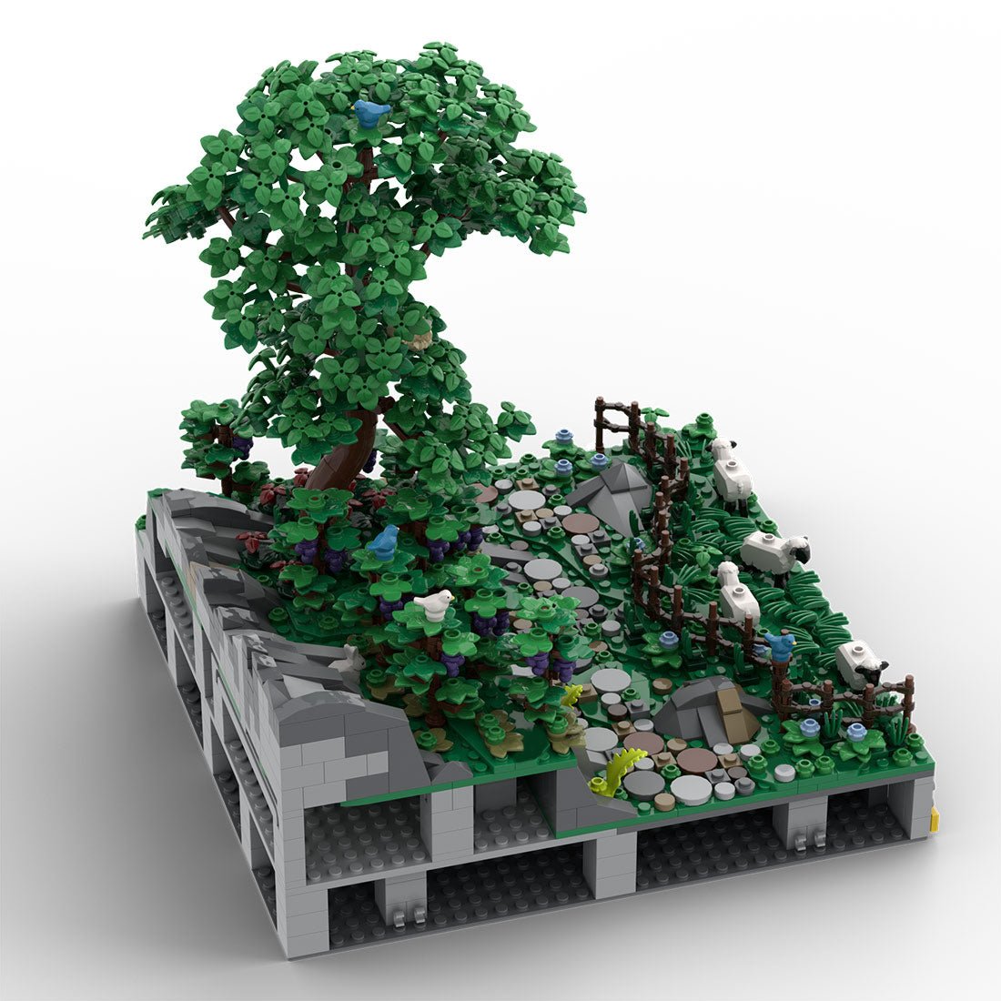 MOC - 207707 A6 Castle Hohengeroldseck Klemmbausteine - LesDiy - Klemmbausteine