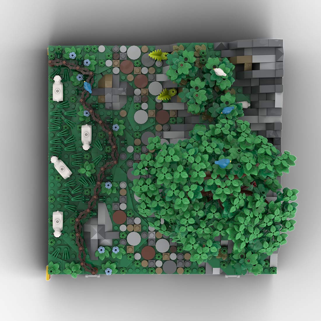 MOC - 207707 A6 Castle Hohengeroldseck Klemmbausteine - LesDiy - Klemmbausteine