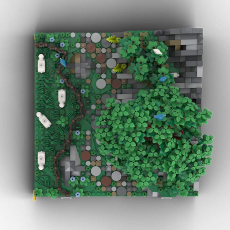 MOC - 207707 A6 Castle Hohengeroldseck Klemmbausteine - LesDiy - Klemmbausteine