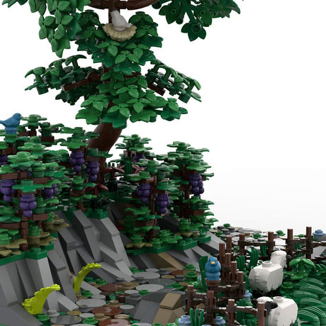 MOC - 207707 A6 Castle Hohengeroldseck Klemmbausteine - LesDiy - Klemmbausteine