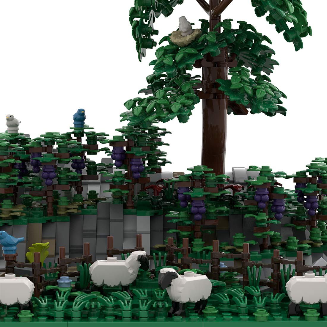 MOC - 207707 A6 Castle Hohengeroldseck Klemmbausteine - LesDiy - Klemmbausteine