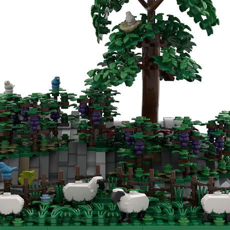 MOC - 207707 A6 Castle Hohengeroldseck Klemmbausteine - LesDiy - Klemmbausteine