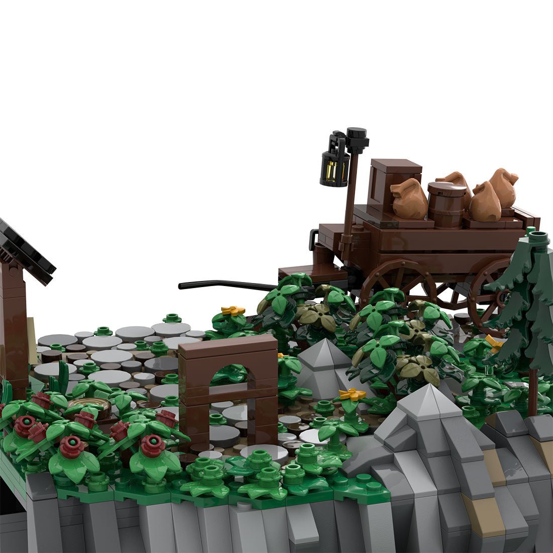 MOC - 207721 A2 Castle Hohengeroldseck Klemmbausteine - LesDiy - Klemmbausteine