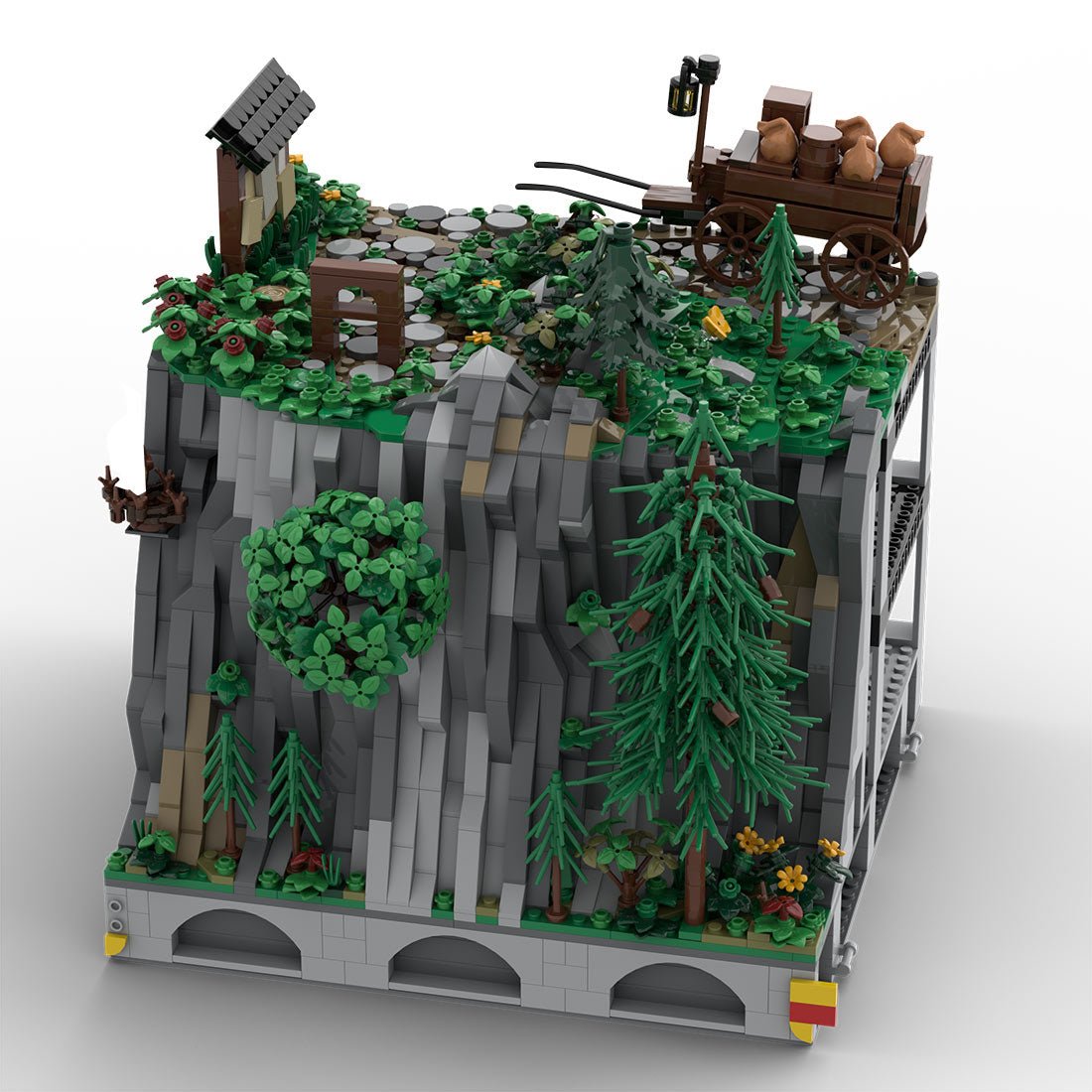 MOC - 207721 A2 Castle Hohengeroldseck Klemmbausteine - LesDiy - Klemmbausteine