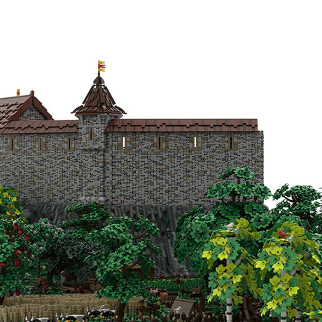 MOC - 207737 Castle Hohengeroldseck Klemmbausteine(Castle Part 1 & Landscape Expansion 1) - LesDiy - Klemmbausteine