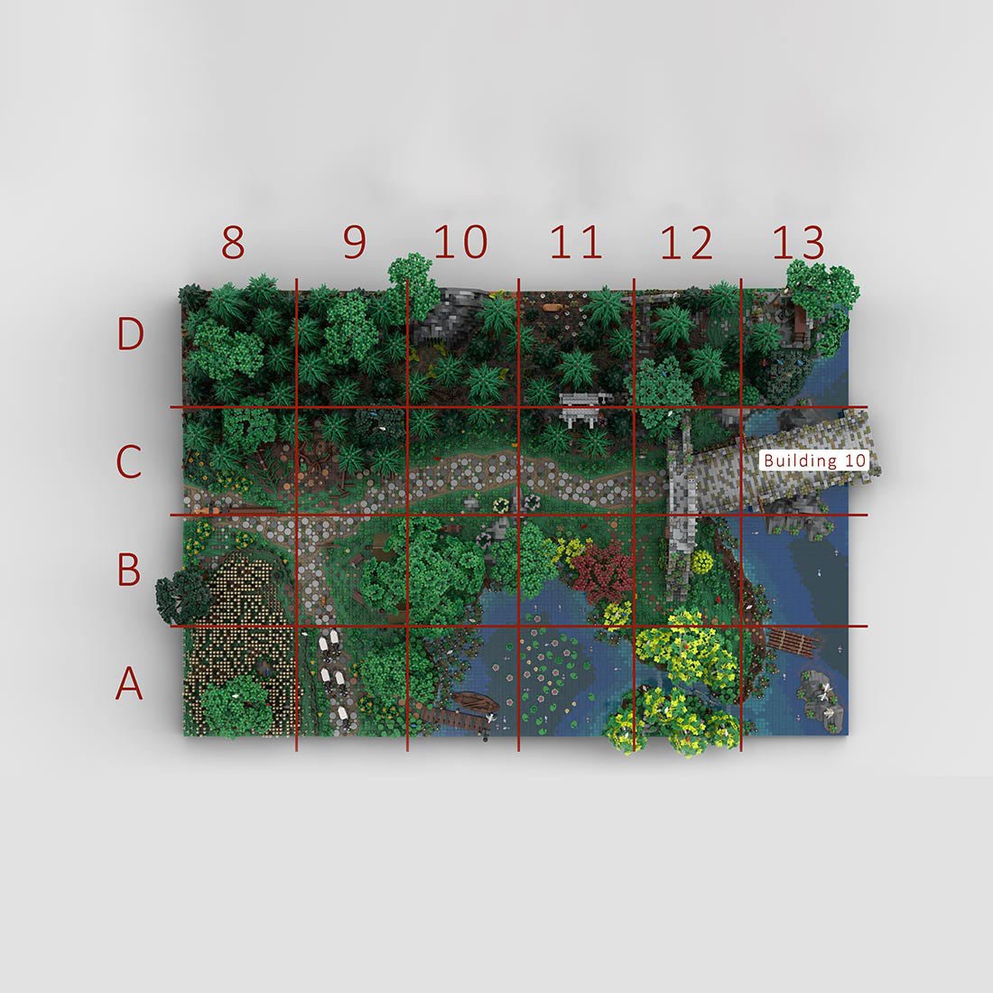 MOC - 207737 Castle Hohengeroldseck Klemmbausteine(Castle Part 1 & Landscape Expansion 1) - LesDiy - Klemmbausteine