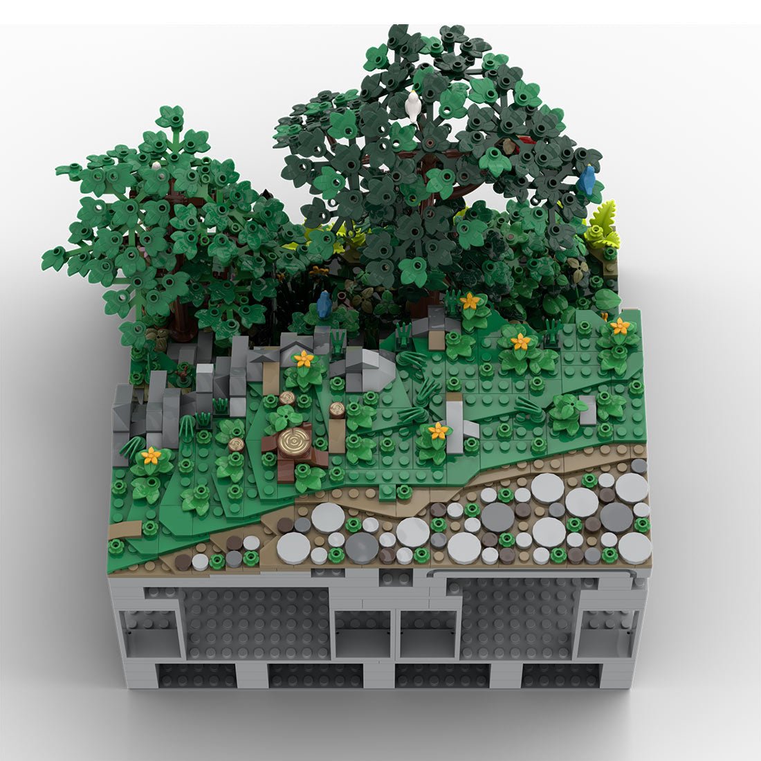 MOC - 207785 A4 Castle Hohengeroldseck Klemmbausteine - LesDiy - Klemmbausteine