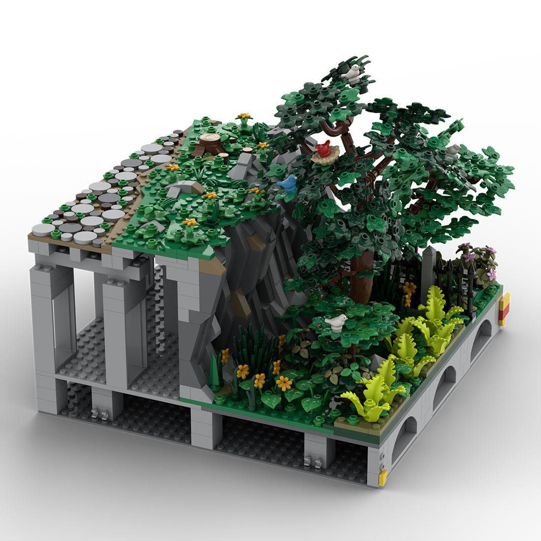 MOC - 207785 A4 Castle Hohengeroldseck Klemmbausteine - LesDiy - Klemmbausteine