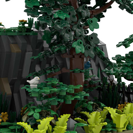 MOC - 207785 A4 Castle Hohengeroldseck Klemmbausteine - LesDiy - Klemmbausteine