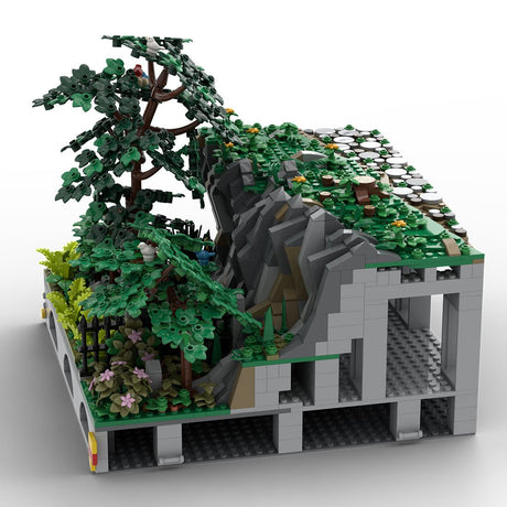 MOC - 207785 A4 Castle Hohengeroldseck Klemmbausteine - LesDiy - Klemmbausteine