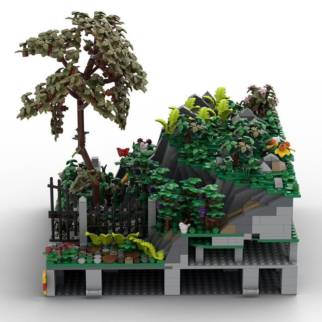 MOC - 207788 A5 Castle Hohengeroldseck Klemmbausteine - LesDiy - Klemmbausteine